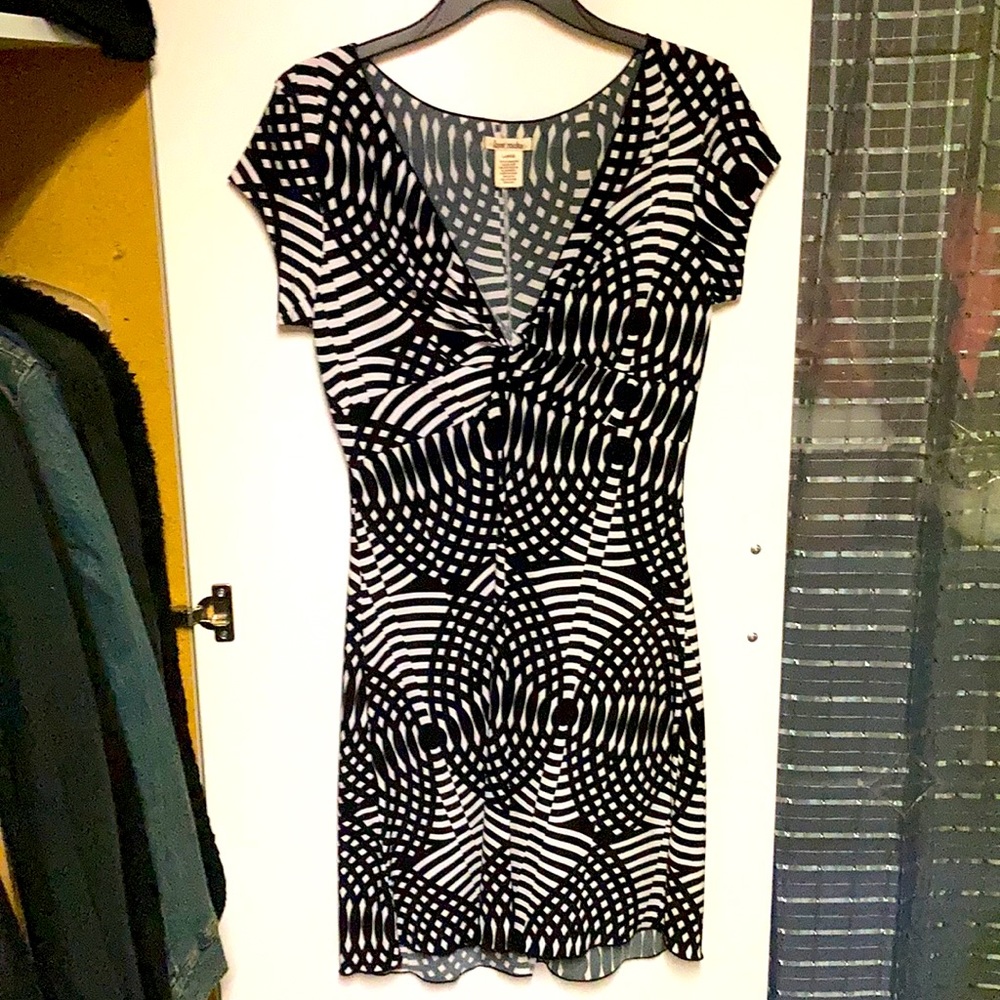 Black and white dress